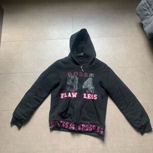 Vintage ROC A WEAR Wool Hoodie Zip Up ‘94 Boss Flawless